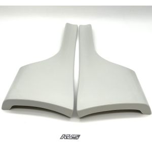 BMW E81 E82 E87 E88 1M sideskirt extention - REAR ONLY 